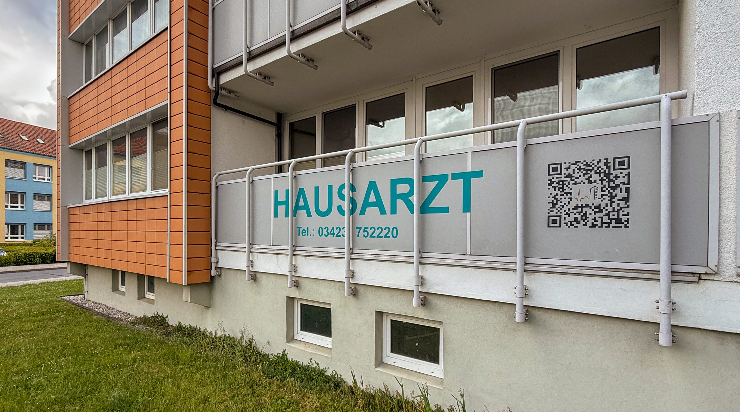 Frontansicht Hausarztpraxis Eilenburg